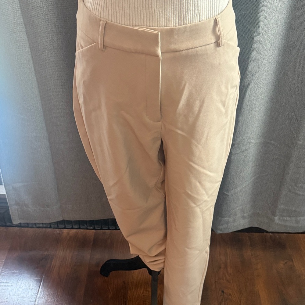 Express Tan Women's editor pants